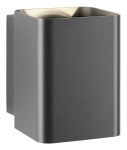 LUGO Wall 13,5W 806lm 3000K 230V LED IP54 antracit
