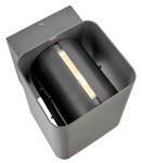LUGO Wall 13,5W 806lm 3000K 230V LED IP54 antracit