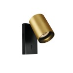 Luice GU10 10W 220-240V IP20 brushed brass