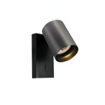 Luice GU10 10W 220-240V IP20 metallgrau