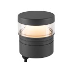 M-POL S svět. mod. 360°, antracit, 10W, 750lm, 2700K,CRI80