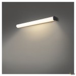 MARYLIN, LED venkovní nást.svítidlo, chrom, IP44, 3000K, 15W