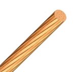 Měděné lano 120 mm² bez povrchové úpravy, měkké