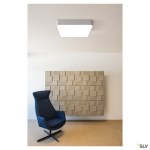 MEDO 60 SQUARE LED, Ceiling luminaire, silvergrey, 1-10V