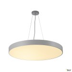MEDO 90 LED stropní / závěsné sv. 1x120W, 3K, stříbrno-šedá