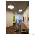 MEDO 90 LED stropní / závěsné sv. 1x120W, 3K, stříbrno-šedá
