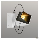 MERADO FLOOD WL, LED vnitřní  svítidlo, bílá, 4000K, 40°