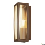 MERIDIAN BOX 2 venkovní svítidlo, E27, max. 25W,rezavá