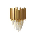 Meropi E14 2x8W 100-240V brass