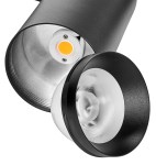 Mevia LED 40W 3195lm 3000K 36° 230V černá