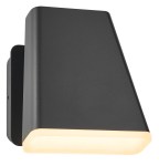 Mika LED Wall Up 12,5W 800lm 3000K IP54 antracit
