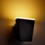 Mika LED Wall Up 12,5W 800lm 3000K IP54 antracit