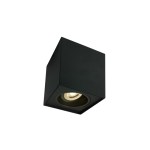 Miko Square A GU10 10W 220-240V IP20 black