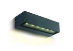 Mimoza LED 8W 480lm 3000K IP65 IK07 230V antracit