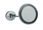 Mirror with 7W LED light, 4000K, 490lm, 230V, IP44, chrom