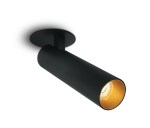 Mizar LED 12W, 1020lm, 3000K, IP20, 36°, black