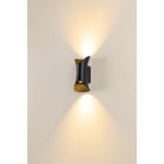 MODELA nástěnné sv. GU10 max. 2x10W 770lm 230V černá