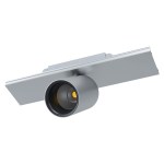 Module 1flg. Spotlight 9W 3000K aluminium anodised L-285mm