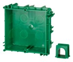 montážní krabice zapuštěná pro 1 modul 118x118x55mm