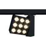 Motril L 36W 2880lm 3000K 38° Ra90 230V IP20 schwarz
