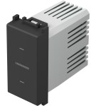 Multifunkční časový spínač, 16 A, 230 V AC, 1M, matná černá