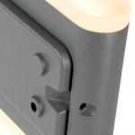 NAOS LED Large Up/Down 20W 1200lm 3000K IP54 antracit