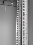 Nástěn.rozvaděč jednodíl,15U,š.600mm,hl.600 mm,odním.bočnice