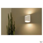 Nástěnné svítidlo CARISO LED 2, bílé, 7,5 W LED, 3000K