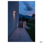 Nástěnné svítidlo ORDI LED, antracit, 3000K, se senzorem