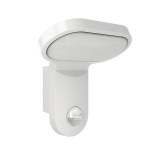 Nástěnné svítidlo se senzorem 25W, 140°, Ø10m, IP55, bílé