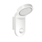Nástěnné svítidlo se senzorem AOL 100 LED 3K, 140° IP55,bílá