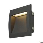 Nástěnné vestavné svítidlo DOWNUNDER OUT LED L, antracit