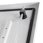 Nástěnný rám s dveřmi 3A-18,hloubka 250mm, IP54,otočná klika
