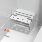 Nástěnný rám s dveřmi 4A-24,hloubka 250mm, IP54,otočná klika