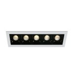 Nate LED 5x160lm 3000K 30° 700mA Dim IP20 white