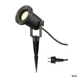 NAUTILUS s bodcem XL cerna 230V GU10 11W 180° IP65