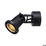 NAUTILUS WL QPAR51 Outdoor, nástěnné svítidlo, černé