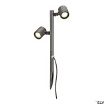 NEW MYRA 2 lamp head, anthracite, 2x GU10, max. 2x4W, IP44