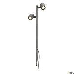 NEW MYRA 2 lamp head, anthracite, 2x GU10, max. 2x4W, IP44
