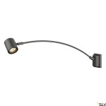 NEW MYRA DISPLAY CURVE, anthracite, GU10, max. 50W, IP55