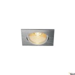 NEW TRIA 68 square 800lm 2700K 230V 38° Triac alu