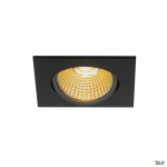 NEW TRIA angular, černá, 1800-3000K, 7.2W