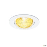 NEW TRIA kulaté, bílá, 1800-3000K, 7.2W