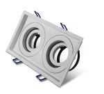 Noel-S/A2 2x50W GU10 MR16, 100-240V, IP20, weiß