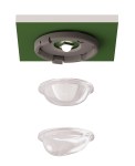 Nouzové sv. IL 1x3W ERT-LED 230V, černá, adresný dohl.