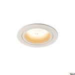 NUMINOS DL M, vnitřní LED zápustné stropní svítidlo bílá/bíl
