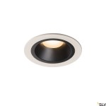 NUMINOS DL M, vnitřní LED zápustné stropní svítidlo bílá/čer