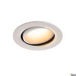 NUMINOS MOVE DL L, vnitřní LED zápustné stropní svítidlo bíl
