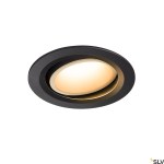 NUMINOS MOVE DL L, vnitřní LED zápustné stropní svítidlo čer