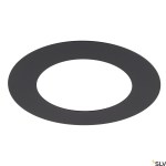 Numinos® L montážní rámeček, kulatý 240/150 mm černý